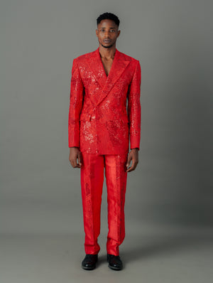 Red Gusau Nomad Suit