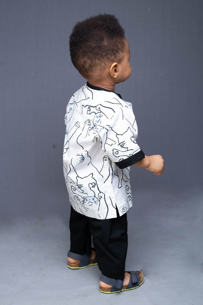 Tochi boys shirt and Trousers set